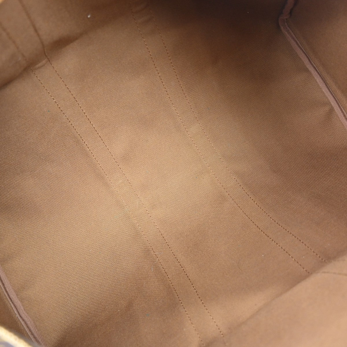 Louis Vuitton Keepall Bag Monogram Canvas Brown Canvas Travel Bag Bag (   )