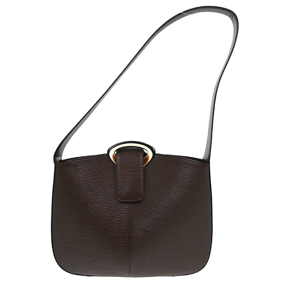 Louis Vuitton Reverie Handbag Epi Leather Brown Leather Shoulder Bag Bag (   )