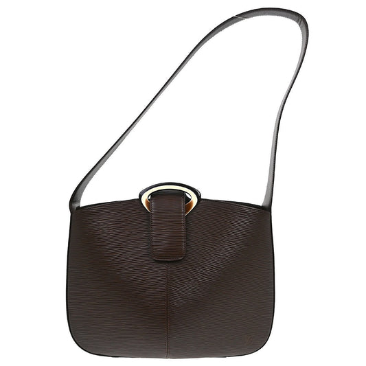 Louis Vuitton Reverie Handbag Epi Leather Brown Leather Shoulder Bag Bag (   )