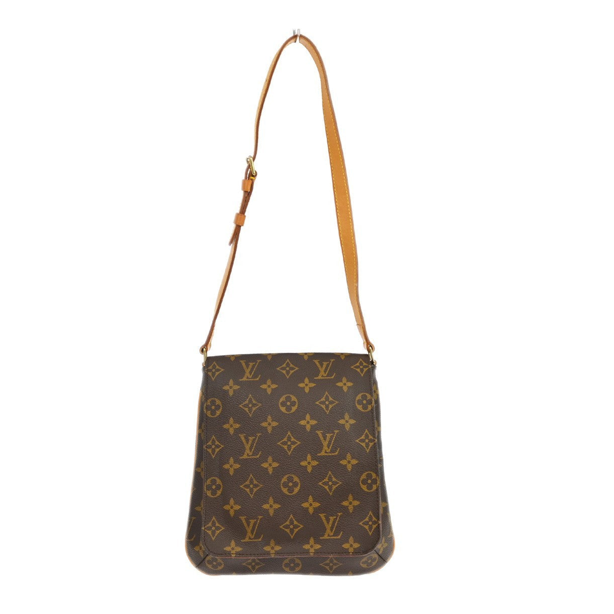 Louis Vuitton Musette Salsa Handbag Monogram Canvas Brown Canvas Shoulder Bag Bag (   )