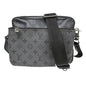 Louis Vuitton Trio Messenger Bag Reverse Monogram Eclipse Canvas Black Canvas Shoulder Bag Bag (   )