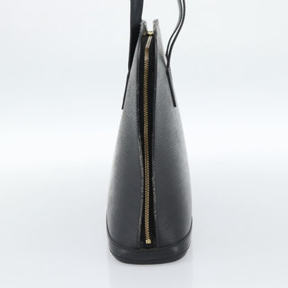 Louis Vuitton Lussac Handbag Epi Leather Black Leather Shoulder Bag Bag (   )