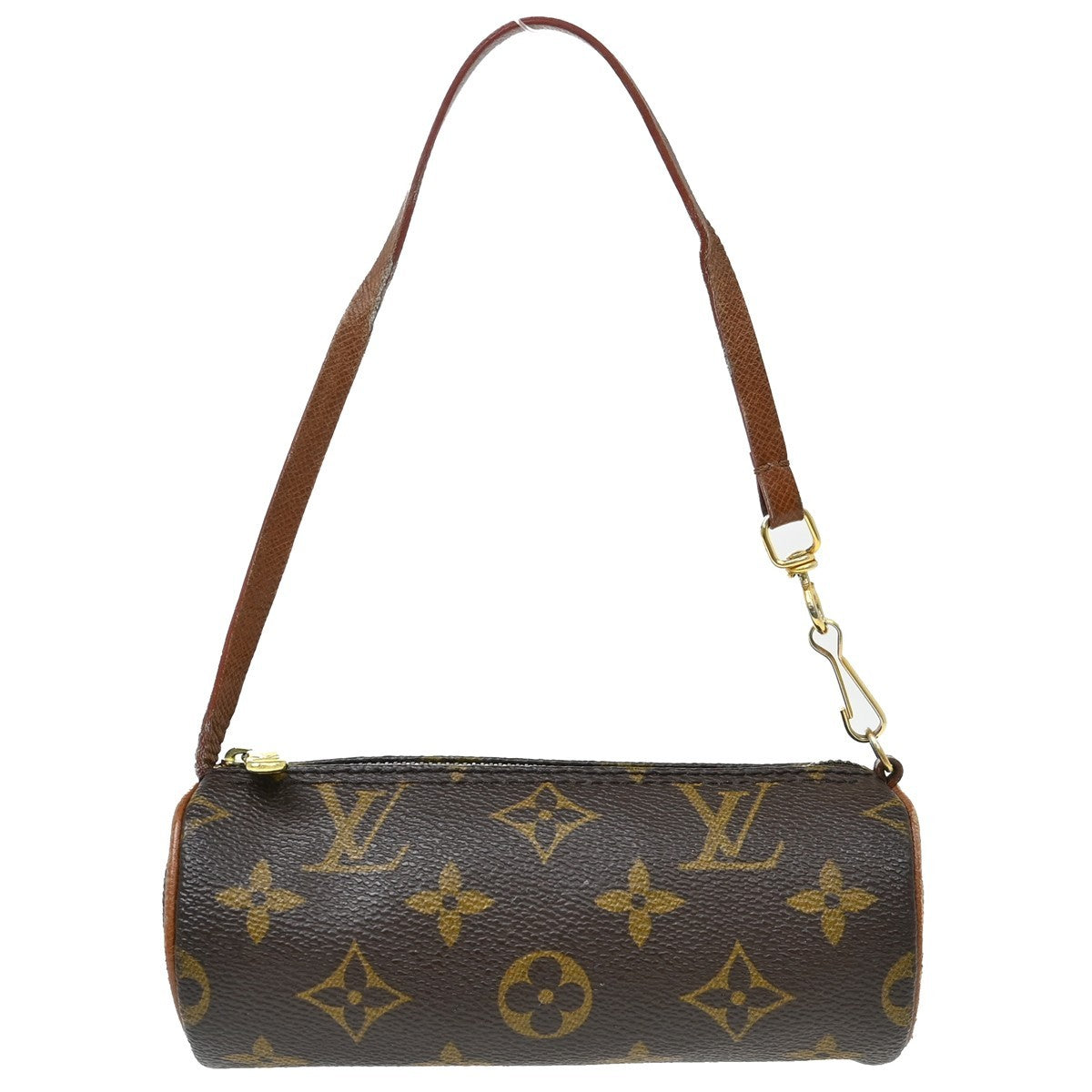 Louis Vuitton Papillon Pochette Monogram Canvas Brown Canvas Clutche & Pouche Bag (   )
