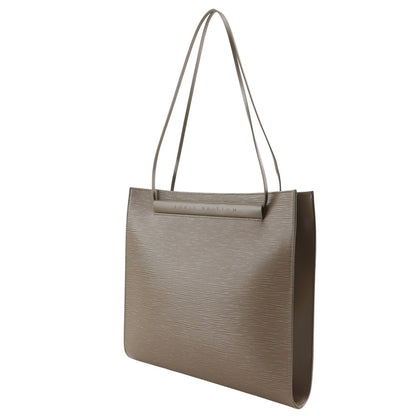 Louis Vuitton Saint Tropez Handbag Epi Leather Gray Leather Tote Bag Bag (   )