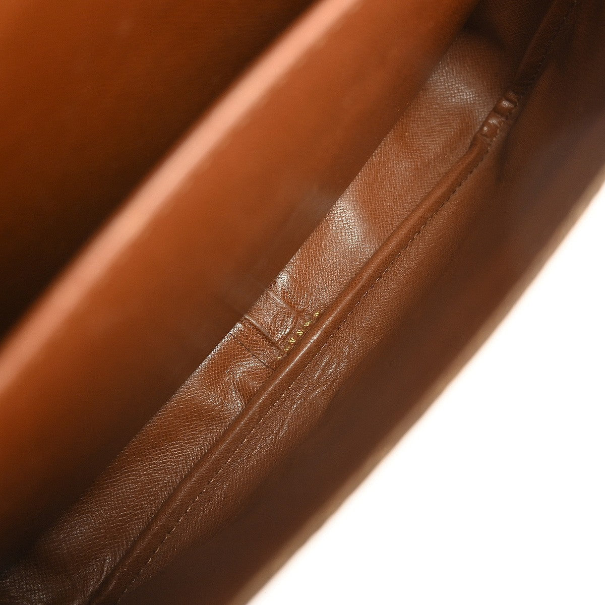 Louis Vuitton Cartouchiere Handbag Monogram Canvas Brown Canvas Shoulder Bag Bag (   )