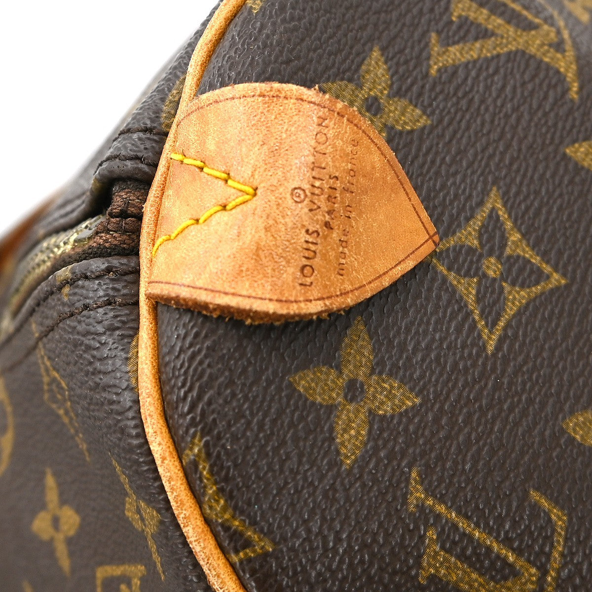 Louis Vuitton Keepall Bag Monogram Canvas Brown Canvas Travel Bag Bag (   )
