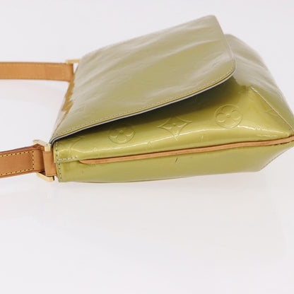 Louis Vuitton Thompson Street Handbag Monogram Vernis Gray Patent_Leather Shoulder Bag Bag (   )