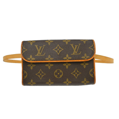 Louis Vuitton Florentine Waist Bag Monogram Canvas Brown Canvas Clutche & Pouche Bag (   )