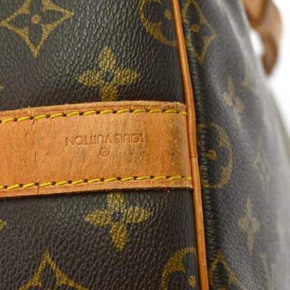 Louis Vuitton Keepall Bandouliere Bag Monogram Canvas Brown Canvas Travel Bag Bag (   )