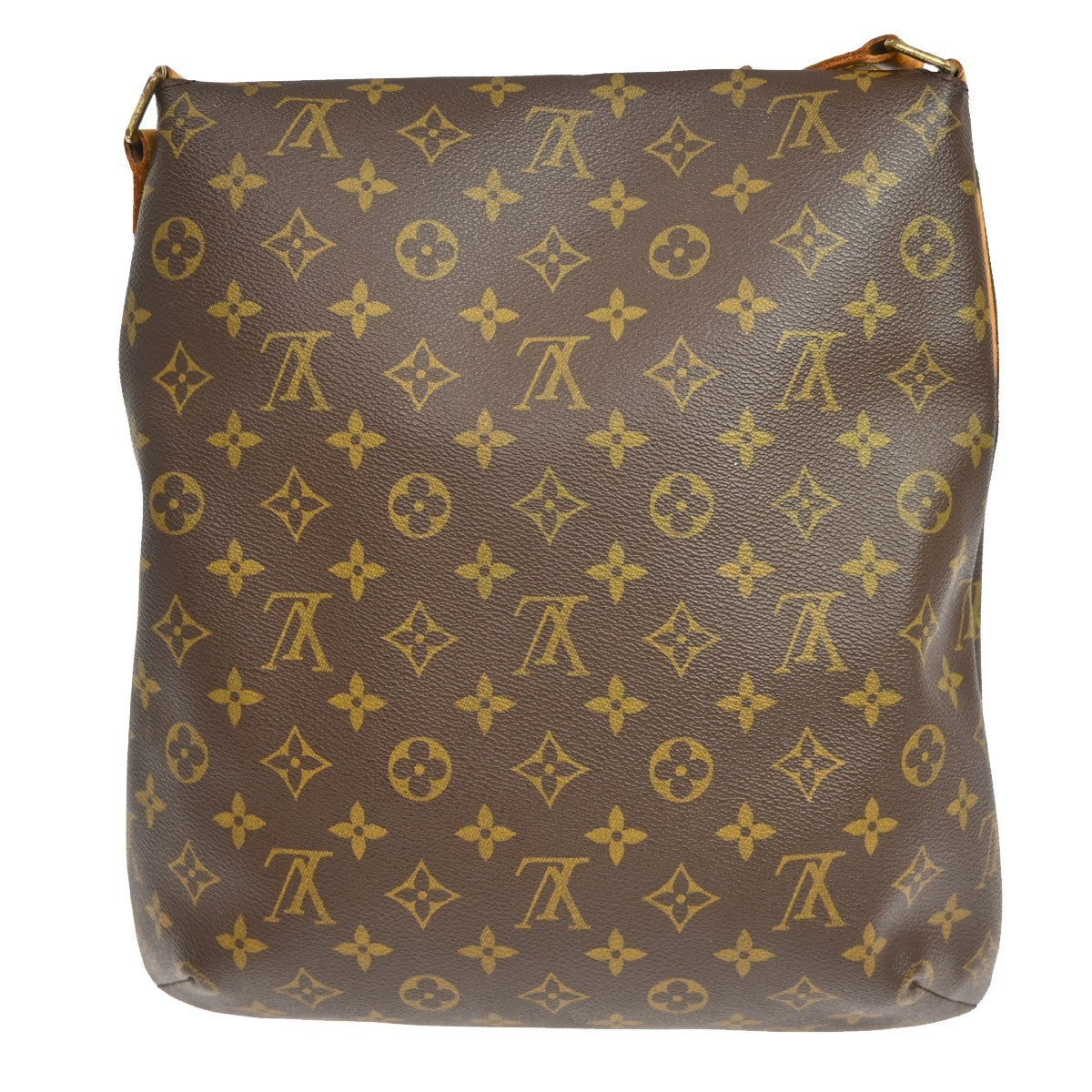 Louis Vuitton Musette Handbag Monogram Canvas Brown Canvas Shoulder Bag Bag (   )