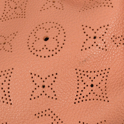 Louis Vuitton Selene Handbag Mahina Leather Pink Leather Shoulder Bag Bag (   )