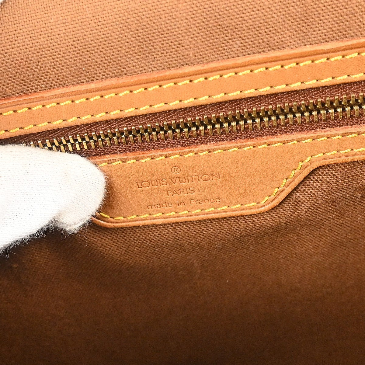 Louis Vuitton Beverly Briefcase Monogram Canvas Brown Canvas Briefcase Bag (   )