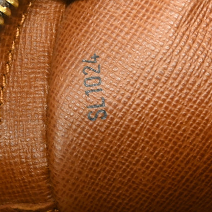 Louis Vuitton Danube Handbag Monogram Canvas Brown Canvas Shoulder Bag Bag (   )