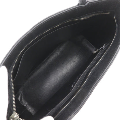 Chanel Medallion Tote Quilted Caviar Black Leather Tote Bag Bag (   )