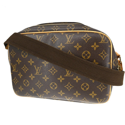 Louis Vuitton Reporter Bag Monogram Canvas Brown Canvas Shoulder Bag Bag (   )