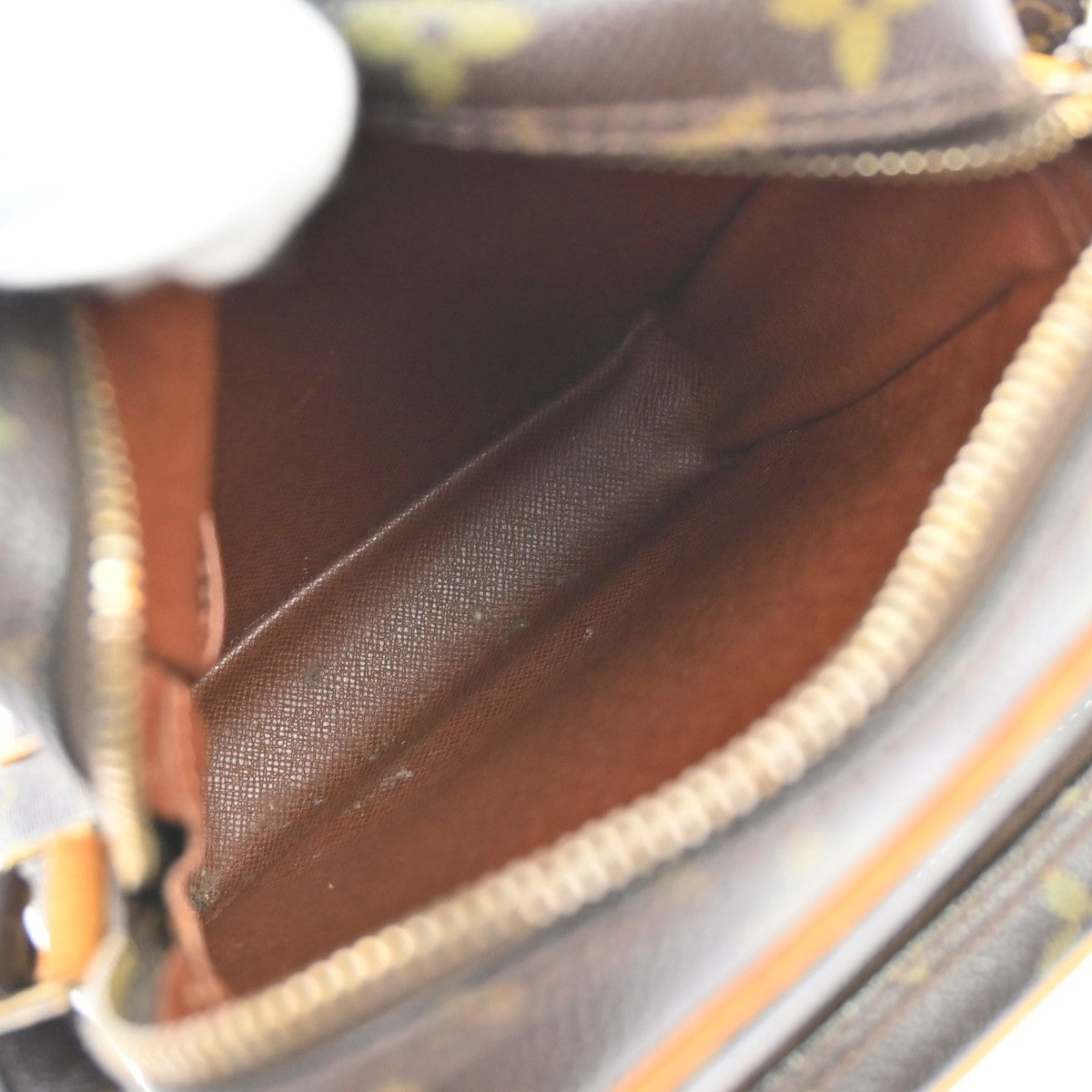 Louis Vuitton Amazone Bag Monogram Canvas Brown Canvas Shoulder Bag Bag (   )