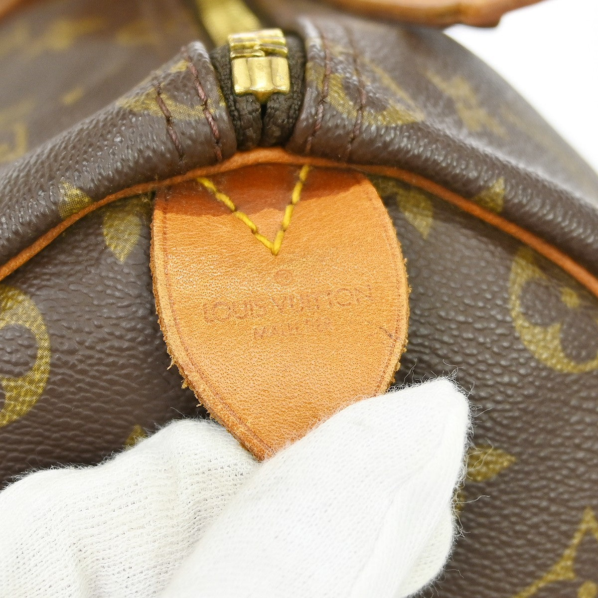 Louis Vuitton Keepall Bag Monogram Canvas Brown Canvas Travel Bag Bag (   )