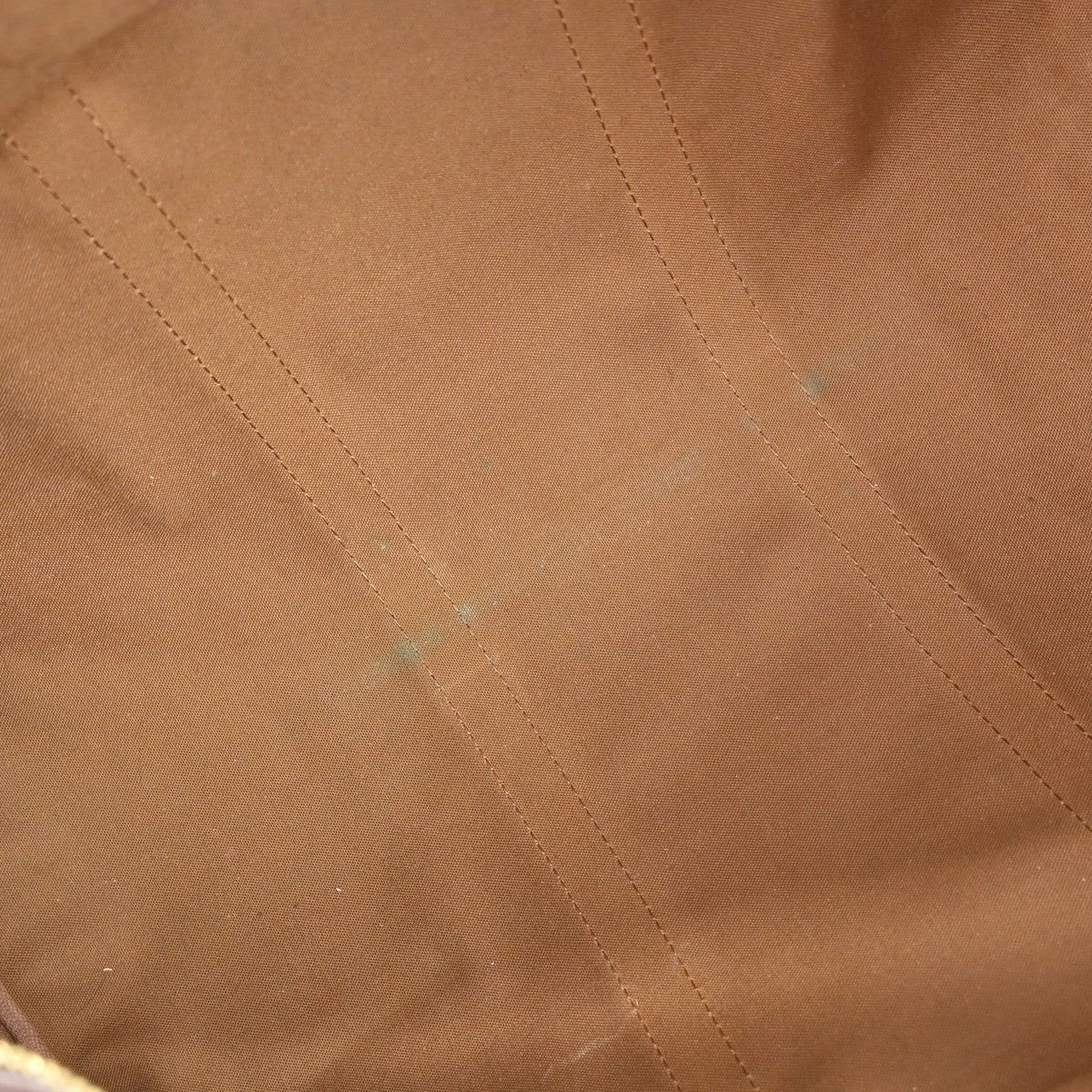 Louis Vuitton Keepall Bag Monogram Canvas Brown Canvas Travel Bag Bag (   )