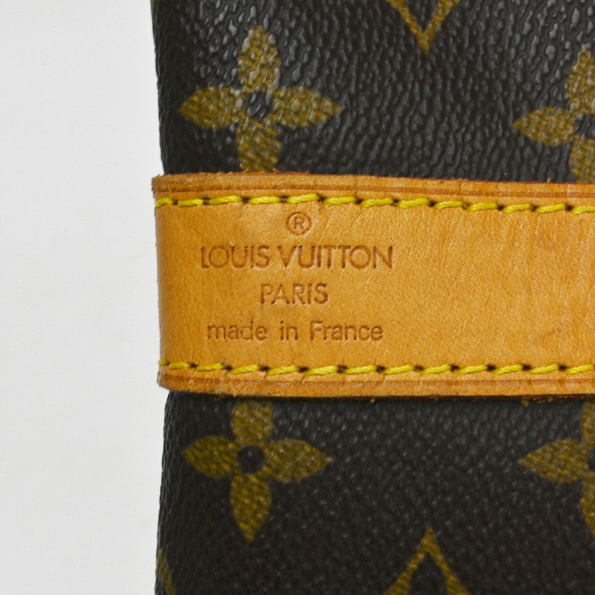 Louis Vuitton Keepall Bandouliere Bag Monogram Canvas Brown Canvas Travel Bag Bag (   )