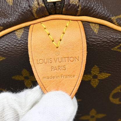 Louis Vuitton Keepall Bag Monogram Canvas Brown Canvas Travel Bag Bag (   )
