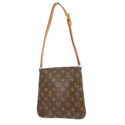 Louis Vuitton Musette Salsa Handbag Monogram Canvas Brown Canvas Shoulder Bag Bag (   )