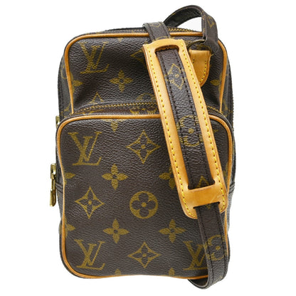 Louis Vuitton Amazone Bag Monogram Canvas Brown Canvas Shoulder Bag Bag (   )