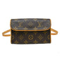 Louis Vuitton Florentine Waist Bag Monogram Canvas Brown Canvas Clutche & Pouche Bag (   )