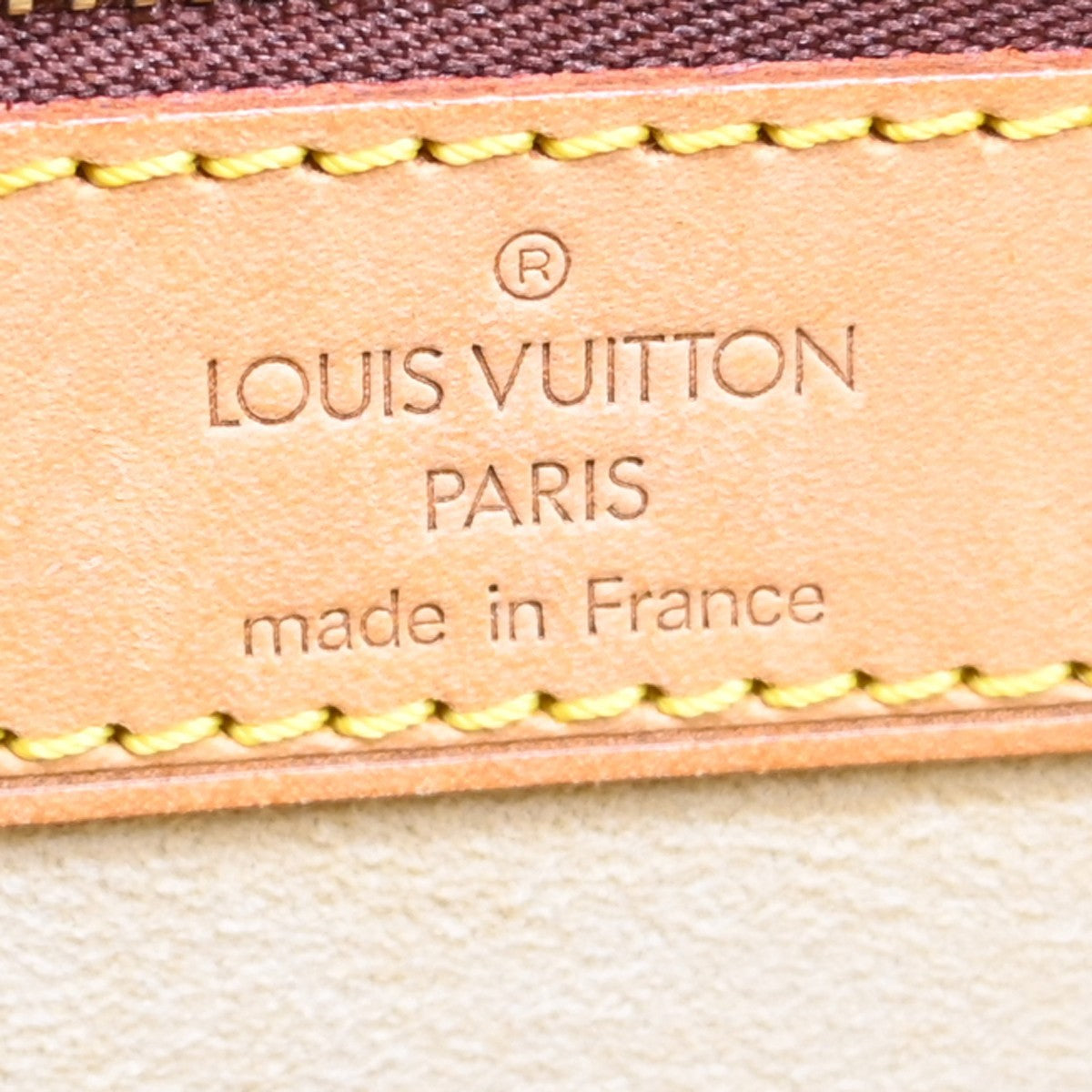 Louis Vuitton Cite Handbag Monogram Canvas Brown Canvas Shoulder Bag Bag (   )