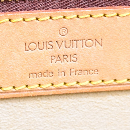 Louis Vuitton Cite Handbag Monogram Canvas Brown Canvas Shoulder Bag Bag (   )