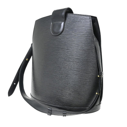 Louis Vuitton Cluny Shoulder Bag Epi Leather Black Leather Shoulder Bag Bag (   )