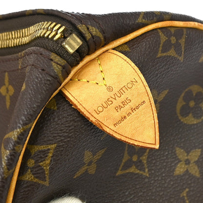 Louis Vuitton Keepall Bag Monogram Canvas Brown Canvas Travel Bag Bag (   )
