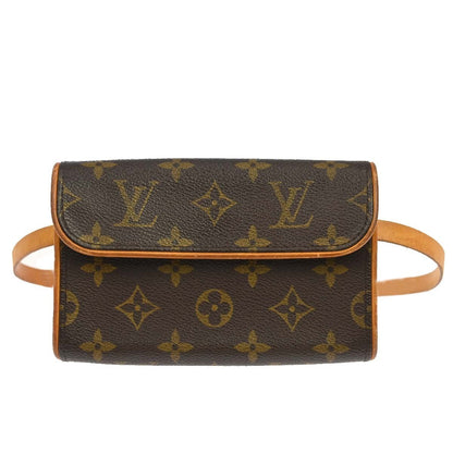 Louis Vuitton Florentine Waist Bag Monogram Canvas Brown Canvas Clutche & Pouche Bag (   )