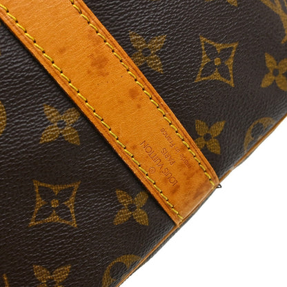 Louis Vuitton Keepall Bandouliere Bag Monogram Canvas Brown Canvas Travel Bag Bag (   )