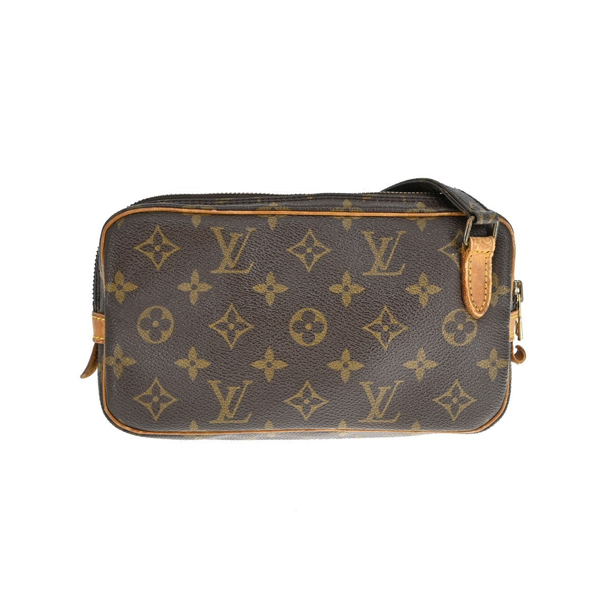 Louis Vuitton Pochette Marly Bandouliere Bag Monogram Canvas Brown Canvas Shoulder Bag Bag (   )