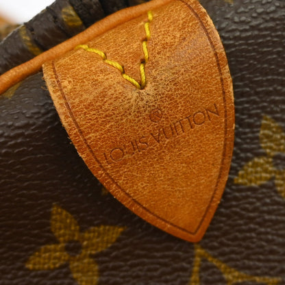 Louis Vuitton Keepall Bag Monogram Canvas Brown Canvas Handbag (   )