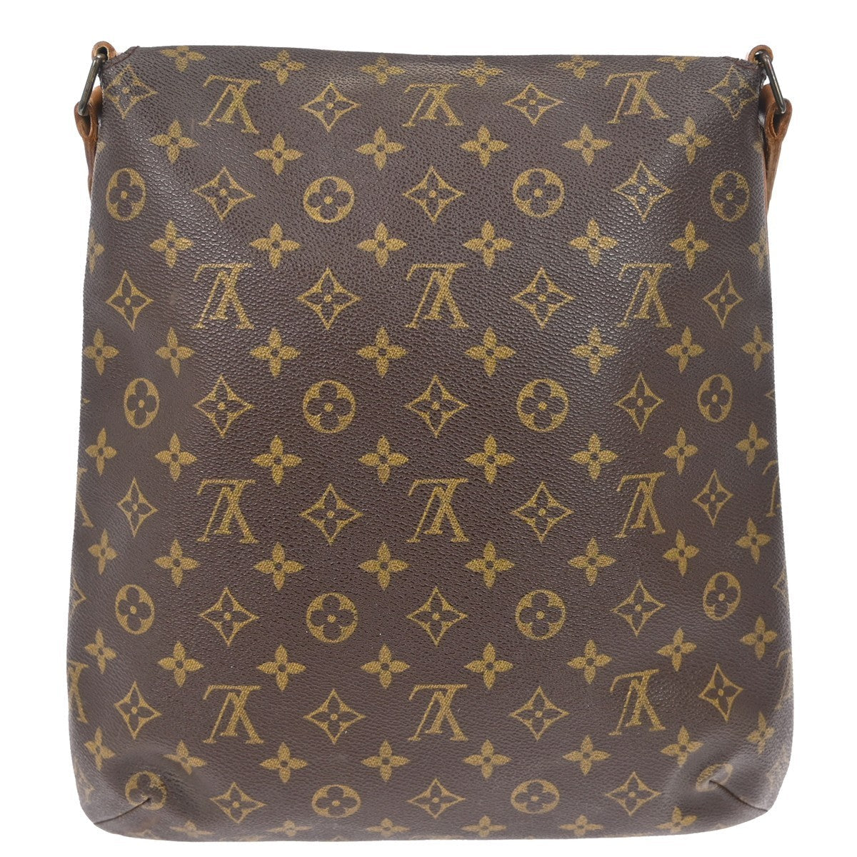 Louis Vuitton Musette Salsa Handbag Monogram Canvas Brown Canvas Shoulder Bag Bag (   )