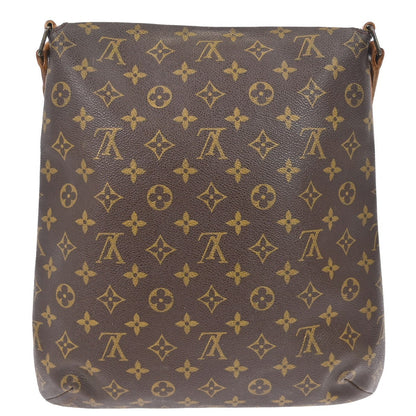Louis Vuitton Musette Salsa Handbag Monogram Canvas Brown Canvas Shoulder Bag Bag (   )
