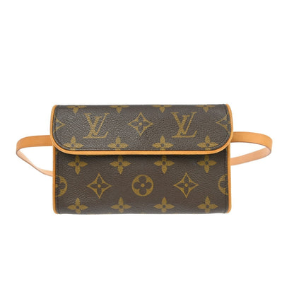 Louis Vuitton Florentine Waist Bag Monogram Canvas Brown Canvas Clutche & Pouche Bag (   )