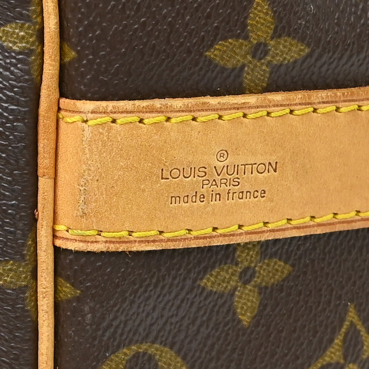 Louis Vuitton Keepall Bandouliere Bag Monogram Canvas Brown Canvas Travel Bag Bag (   )