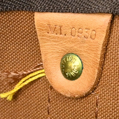 Louis Vuitton Keepall Bandouliere Bag Monogram Canvas Brown Canvas Travel Bag Bag (   )