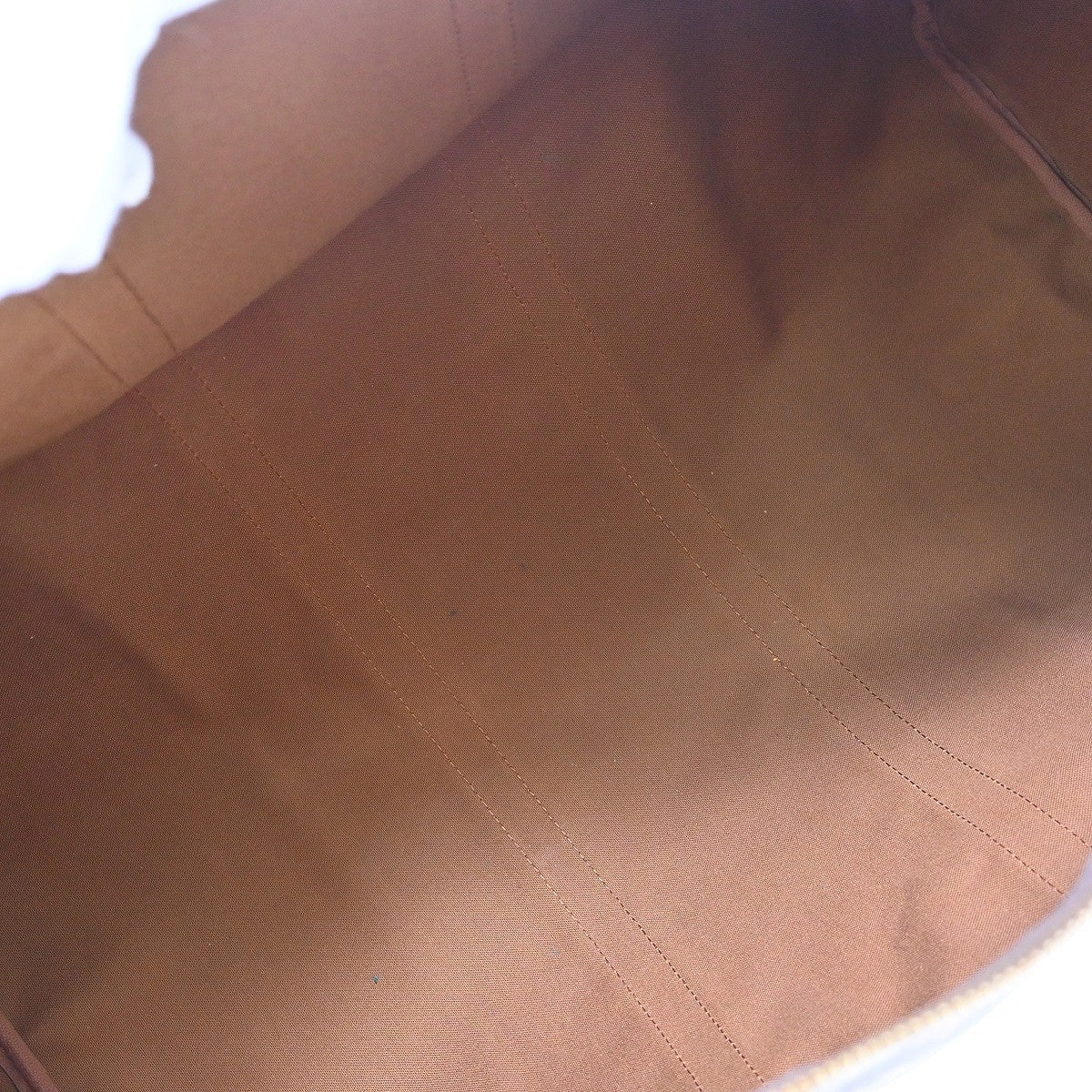 Louis Vuitton Keepall Bag Monogram Canvas Brown Canvas Travel Bag Bag (   )