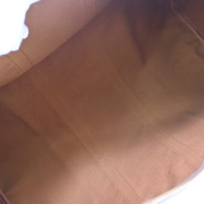 Louis Vuitton Keepall Bag Monogram Canvas Brown Canvas Travel Bag Bag (   )