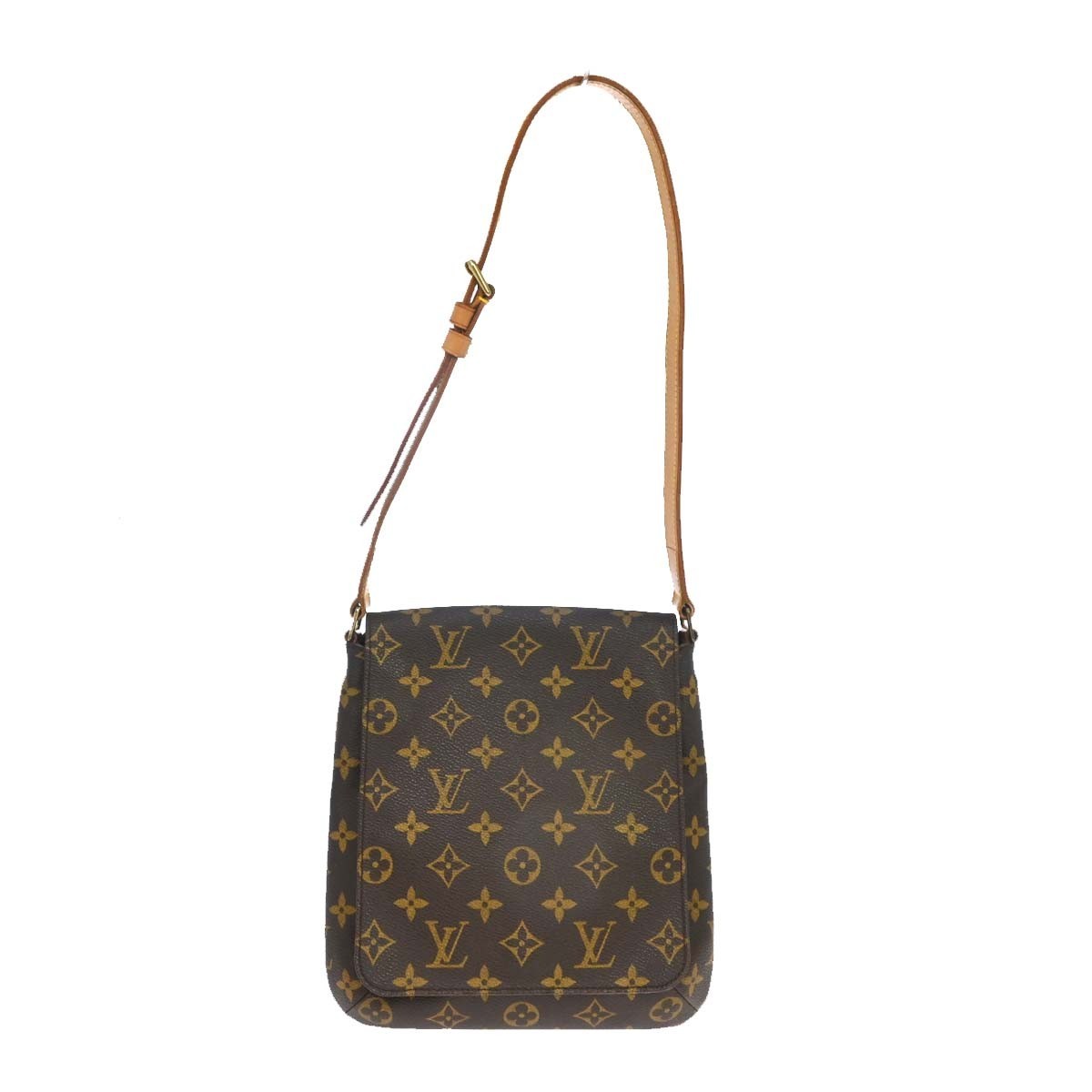 Louis Vuitton Musette Salsa Handbag Monogram Canvas Brown Canvas Handbag (   )