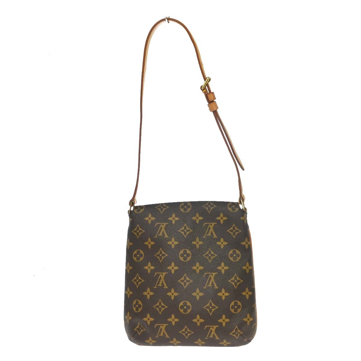 Louis Vuitton Musette Salsa Handbag Monogram Canvas Brown Canvas Handbag (   )