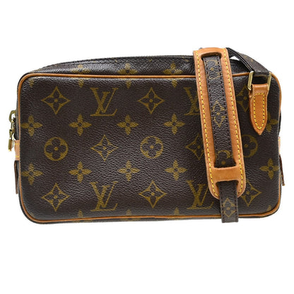 Louis Vuitton Pochette Marly Bandouliere Bag Monogram Canvas Brown Canvas Shoulder Bag Bag (   )
