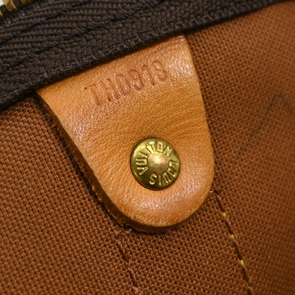 Louis Vuitton Keepall Bandouliere Bag Monogram Canvas Brown Canvas Travel Bag Bag (   )