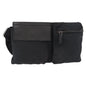 Gucci Vintage Double Belt Bag Gg Canvas With Leather Black Canvas Clutche & Pouche Bag (   )