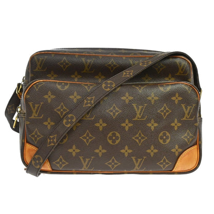 Louis Vuitton Nil Messenger Bag Monogram Canvas Brown Canvas Shoulder Bag Bag (   )