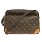 Louis Vuitton Nil Messenger Bag Monogram Canvas Brown Canvas Shoulder Bag Bag (   )