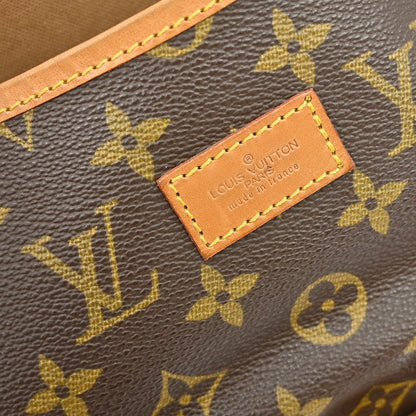 Louis Vuitton Saumur Handbag Monogram Canvas Brown Canvas Shoulder Bag Bag (   )